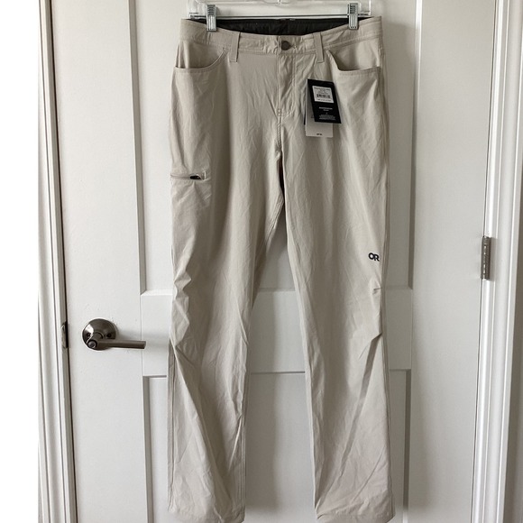 Outdoor Research Ferrosi Women's Pants Size 8 Beige Hiking Climbing UPF 50+ NWT - Picture 1 of 16